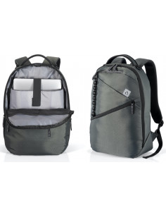 Laptop backpack in recycled PET  - GARIBALDI 15"