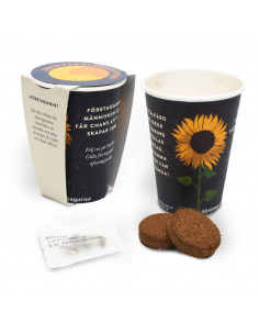 Coffee cup with seeds 180ml