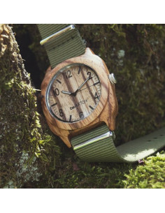 Nottingham wooden watch