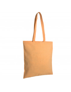 Shopping bag in recycled cotton melange effect