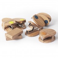 Bamboo set: stapler and...