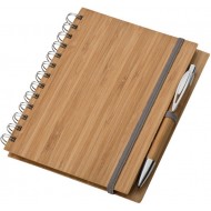 Note A5 with bamboo cover