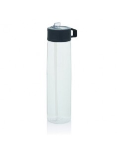 Bottle 750 ml with straw