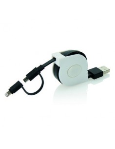 Retractable 2 in 1 cable,...