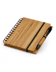 Note A5 with bamboo cover